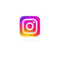 the instagram logo on a black background